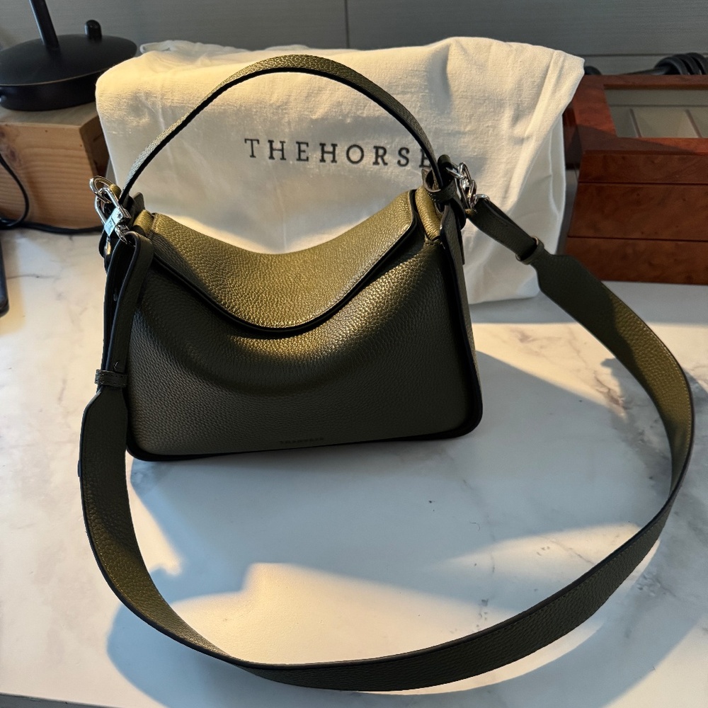 The Horse  Clementine Bag Olive - sold out, dust cover included